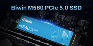 Biwin M560 PCIe 5.0 Hadir dengan Performa Tinggi