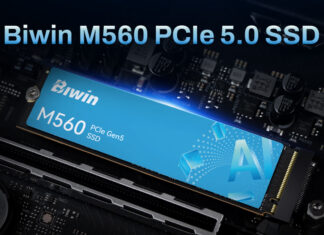 Biwin M560 PCIe 5.0 Hadir dengan Performa Tinggi