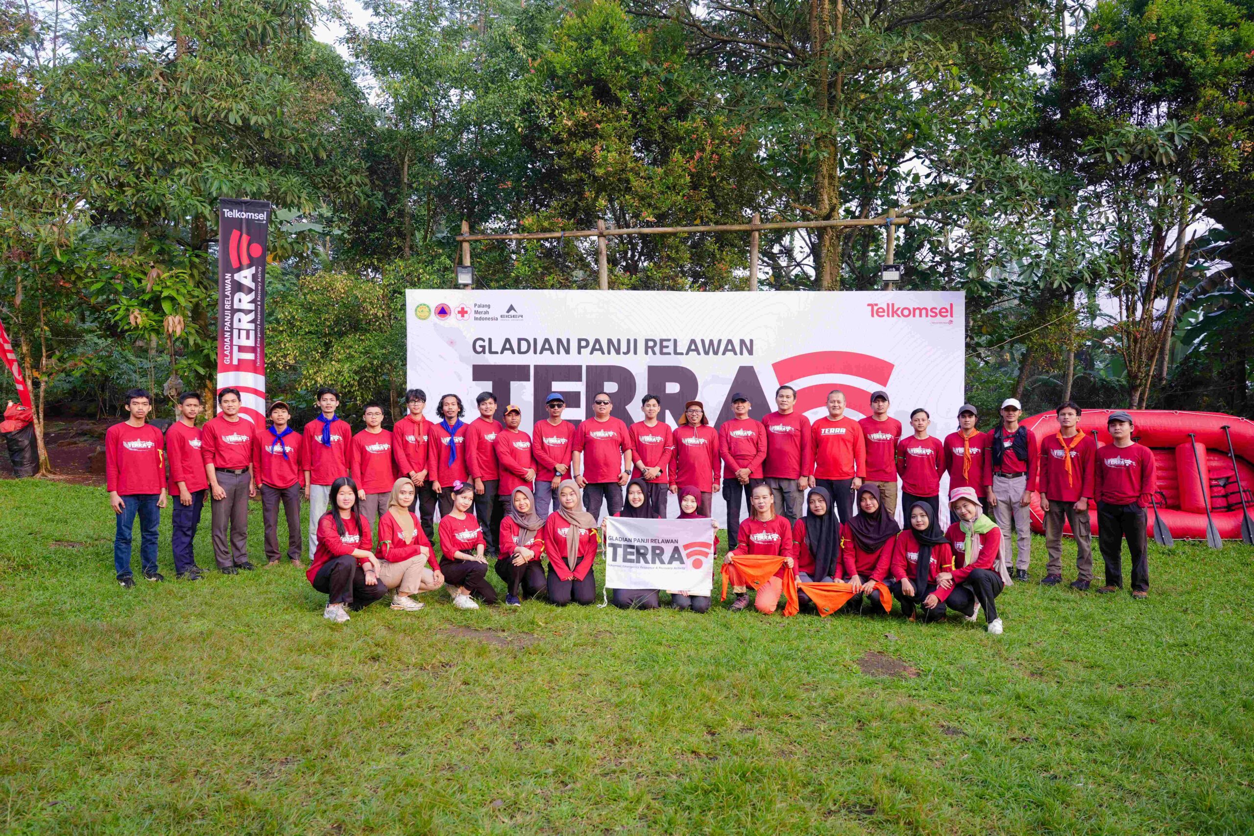 Telkomsel Perkuat Kesiapsiagaan Bencana Lewat Gladian PANJI Relawan TERRA