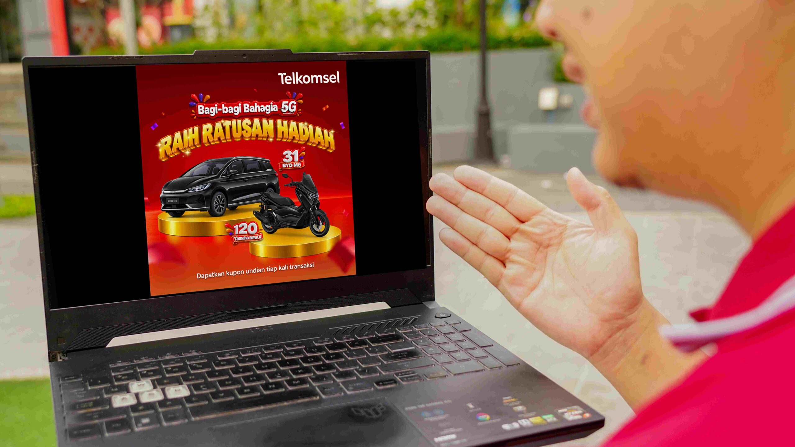 Telkomsel Hadirkan Program Bagi-Bagi Bahagia, Siapkan 151 Hadiah Mobil Listrik dan Motor