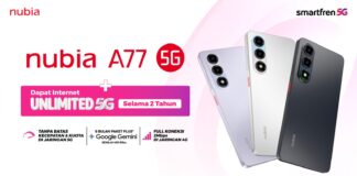 nubia dan SMARTFREN Siapkan Kolaborasi Unlimited 5G