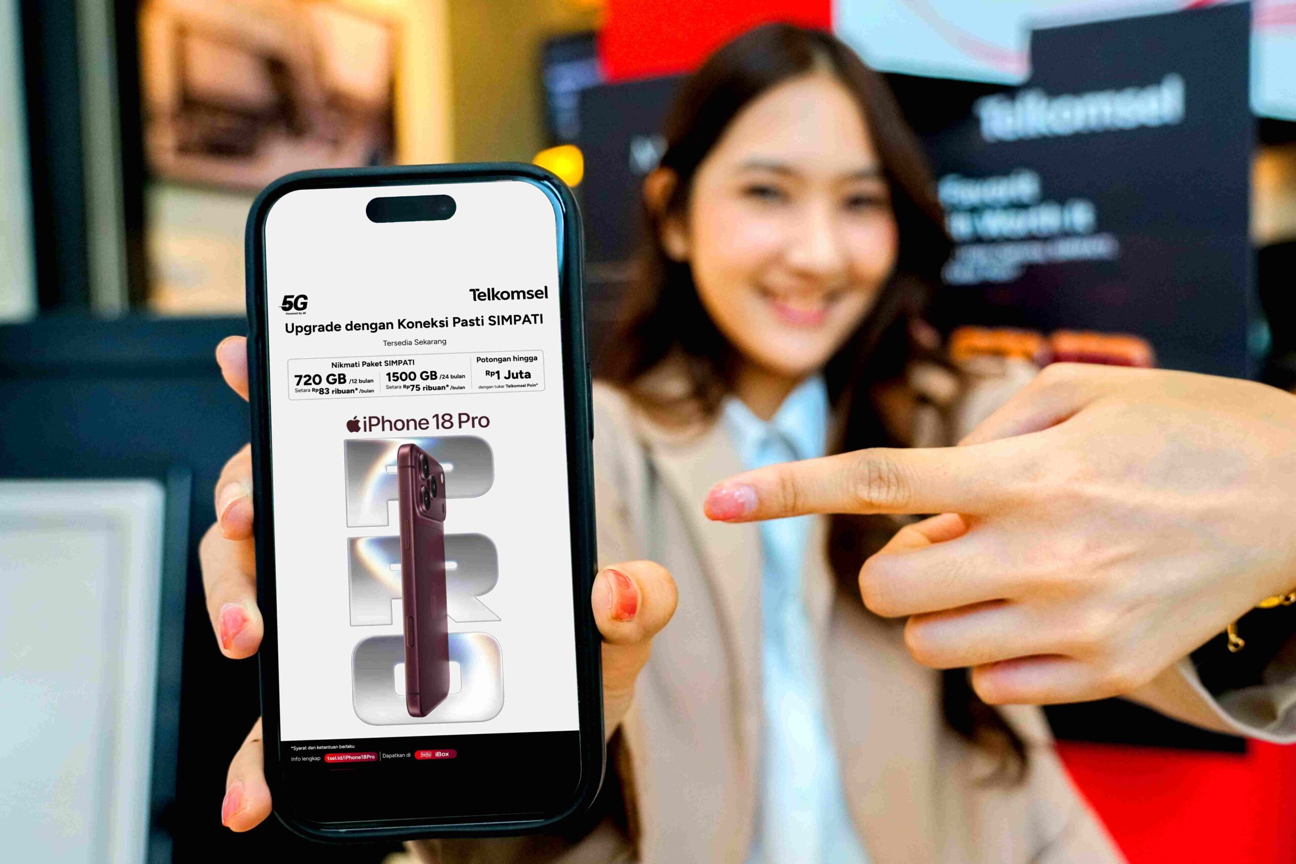 Telkomsel Hadirkan Bundling iPhone 18 Pro dan iPhone 18 Pro Max, Paket Mulai Rp1 Jutaan